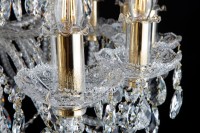 Boucles en cristal taillé avec PK500 taillé à la main (cristal Bohemia)