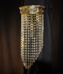 Side view of a strass wall light