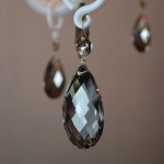 Argent chromé (chrome) cristal amande