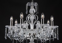 Détail de la lampe de Baccarat