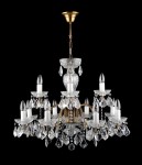 Vue d'ensemble du lustre en cristal de style marocain