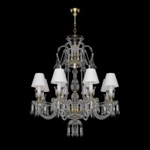 Collection de luxe I. de lustres en cristal de Bohème avec diamant et taille profonde à la main