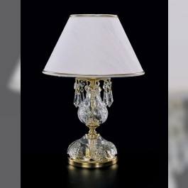 Lampe décorative avec l'abat-jour blanc