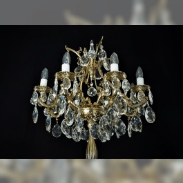 Lampadaire massif de luxe à 8 ampoules - Partie supérieure