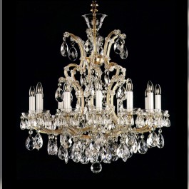 Lustre en cristal Royal Theresian à 13 lumières