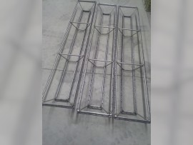Fabrication des lustres en fer sur la mesure pour un restaurant de motards  - acier