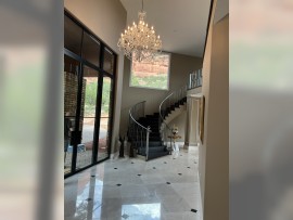 Lustre classique en argent à 24 branches avec des cristaux - voir la boutique en ligne, référence L161-24-02-Pb