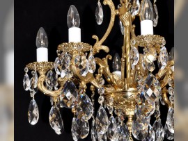 Detail of Gold glossy finish