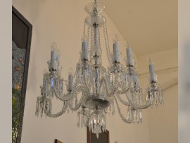 12 bulbs crystal chandelier Baccarat