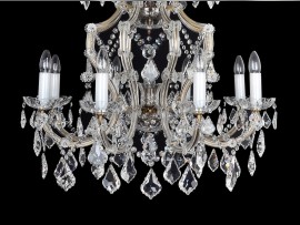 Détail 2 de l'imitation d'un lustre thérésien antique