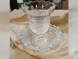 Assemblage du bras du lustre Baccarat