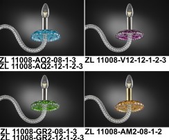 Lustres - options de couleurs