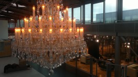 The 48 flames Maria Theresa chandelier - Glold finish