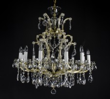 The gold Maria Theresa chandelier 12+1 bulbs