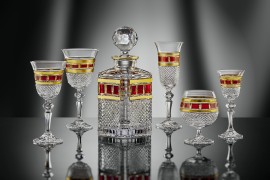 Verrerie de style de Baccarat