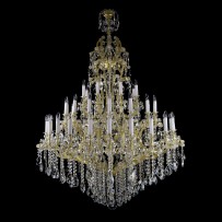 48 bulb Maria theresa chandelier chandelier with extended strass chains