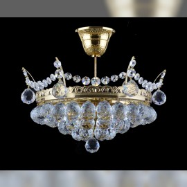 Lustre destiné aux petits espaces tels que les entrées d'appartement, les petites chambres et les couloirs