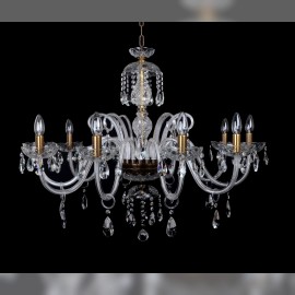 Lustre en cristal à monter dans la salle à manger