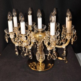Lampe à table de Marie-Thérèse à 9 ampoules