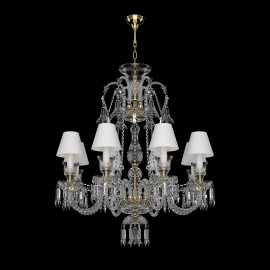 Luxury collection I. of Bohemian crystal chandeliers with diamond & deep hand cut
