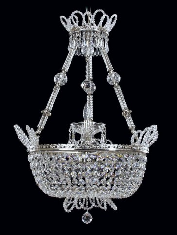 Détail - perles en cristal taillé