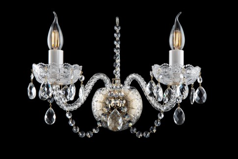 Luminaire de luxe sur le mur en verre taillé PK500