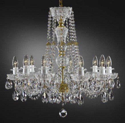 Clear crystal glass PK500 chandelier