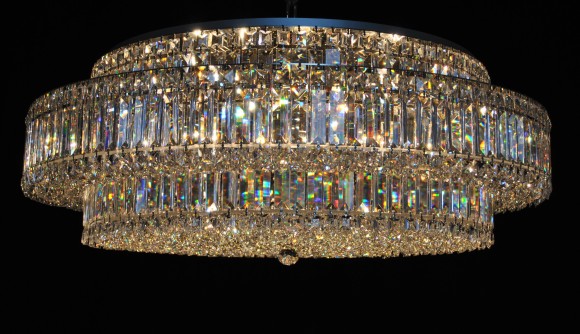 Modern Strass surface-mounted chandeliers