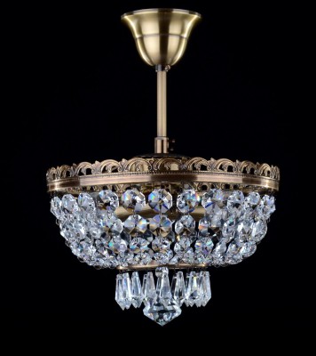Fixtures for low ceiling with the hanging rod