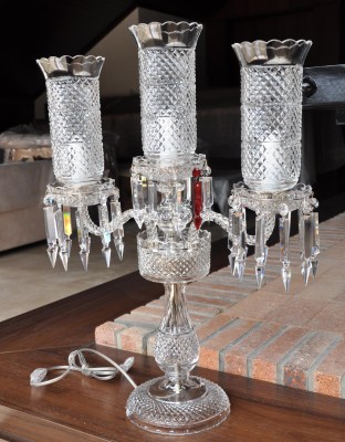 Lighting vases - Baccarat style 1
